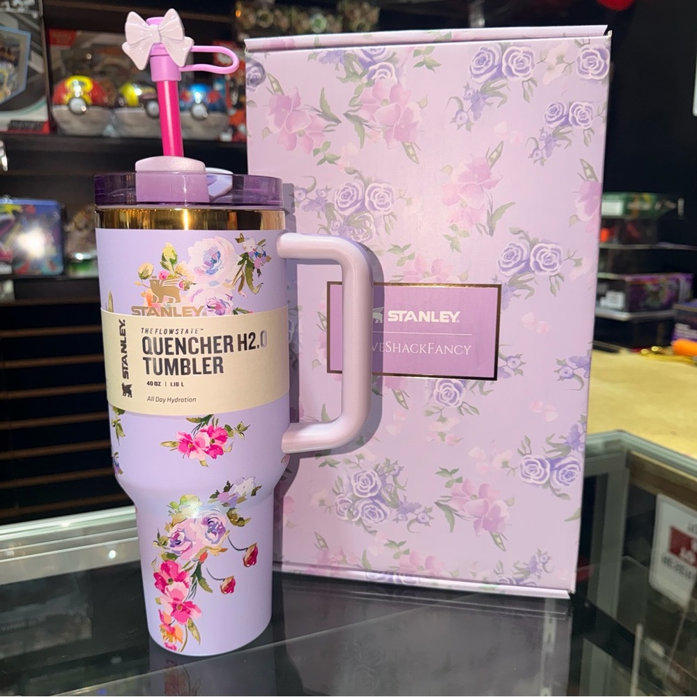 Stanley Lavender Floral Quencher Tumbler